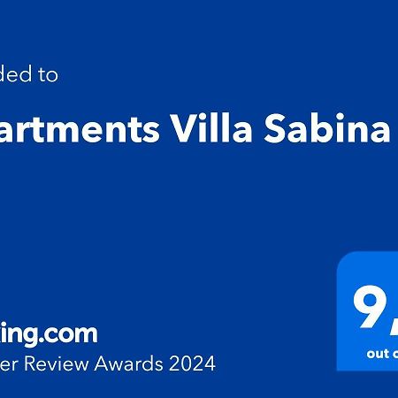 Apartments Villa Sabina Pula Zewnętrze zdjęcie